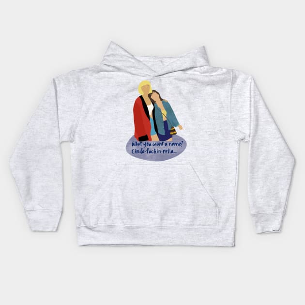 Pretty Woman Kit and Vivian friendship Kids Hoodie by rachaelthegreat